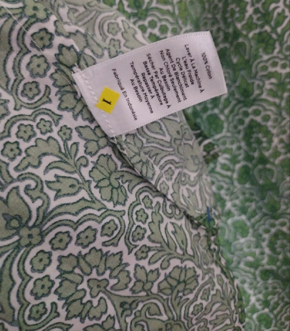 Tablots Green Printed Button-Up Shirt - Picture 5 of 5